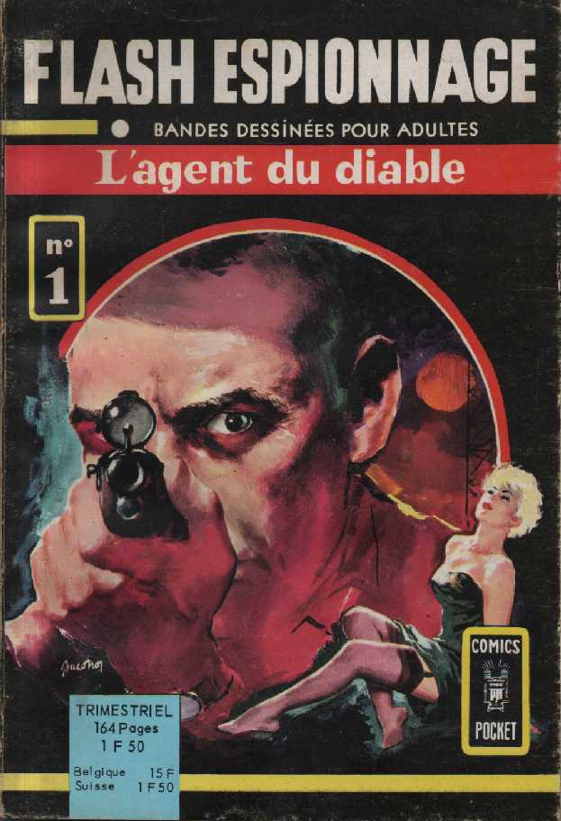 Une Couverture de la Srie Flash Espionnage